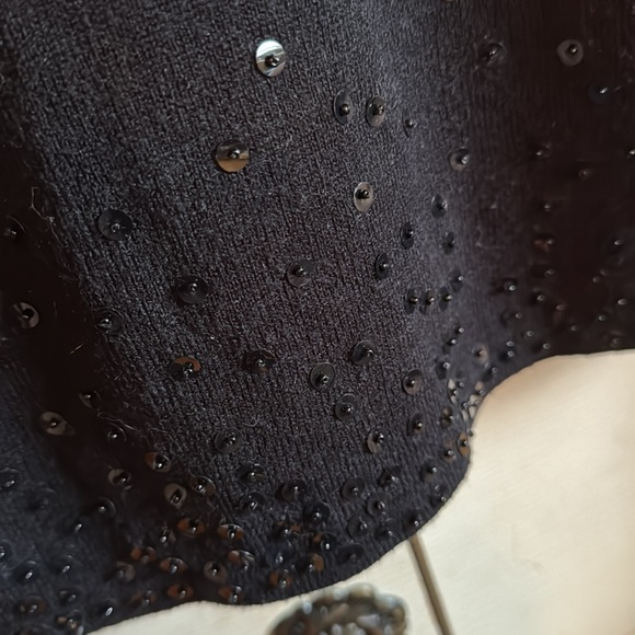 NYN Company, black sweater with sequence - Picture 5 of 5